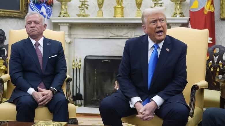 اردن کے بادشاہ نے غزہ سے متعلق ٹرمپ کی مخالفت کردی