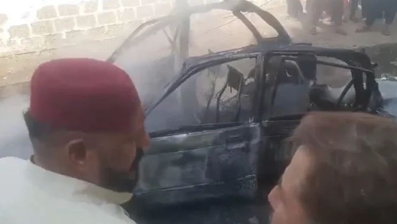 کراچی، گلستان جوہر بلاک 19 میں آتشزدگی کے بعد دھماکا