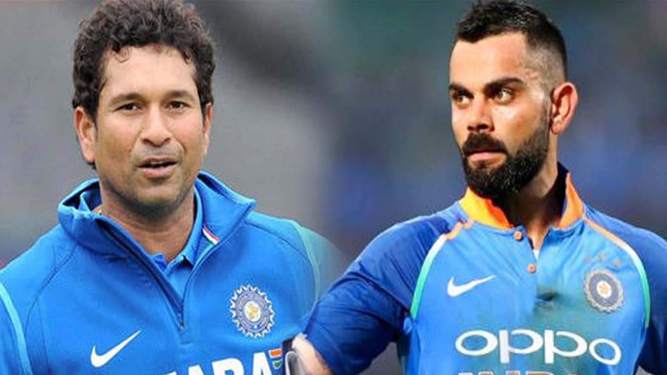 ویرات کوہلی نے سچن ٹنڈولکر کا ریکارڈ توڑ دیا