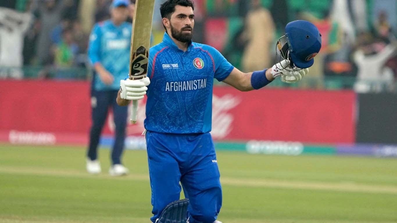 افغان بلے باز نے چیمپئنز ٹرافی میں اہم اعزاز حاصل کرلیا