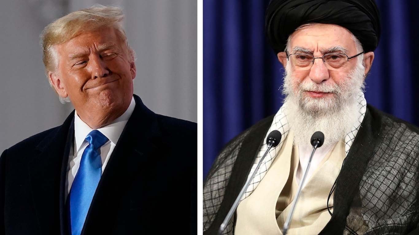 ایرانی عظیم لوگ ہیں، جنگ نہیں مذاکرات کروں گا، ٹرمپ کا خامنہ ای کو خط