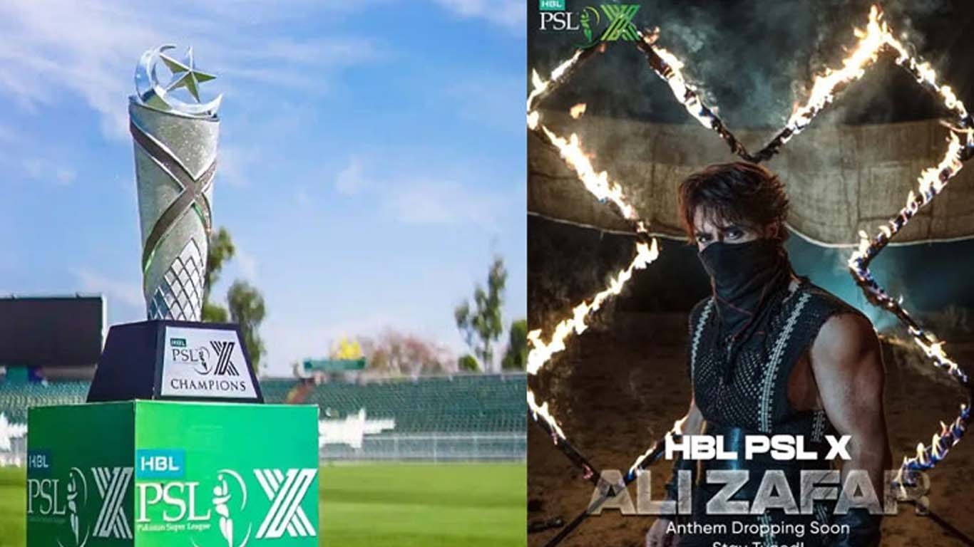 پی ایس ایل 10' علی ظفر ایک بار پھر آواز کا جادو جگانے کیلئے تیار