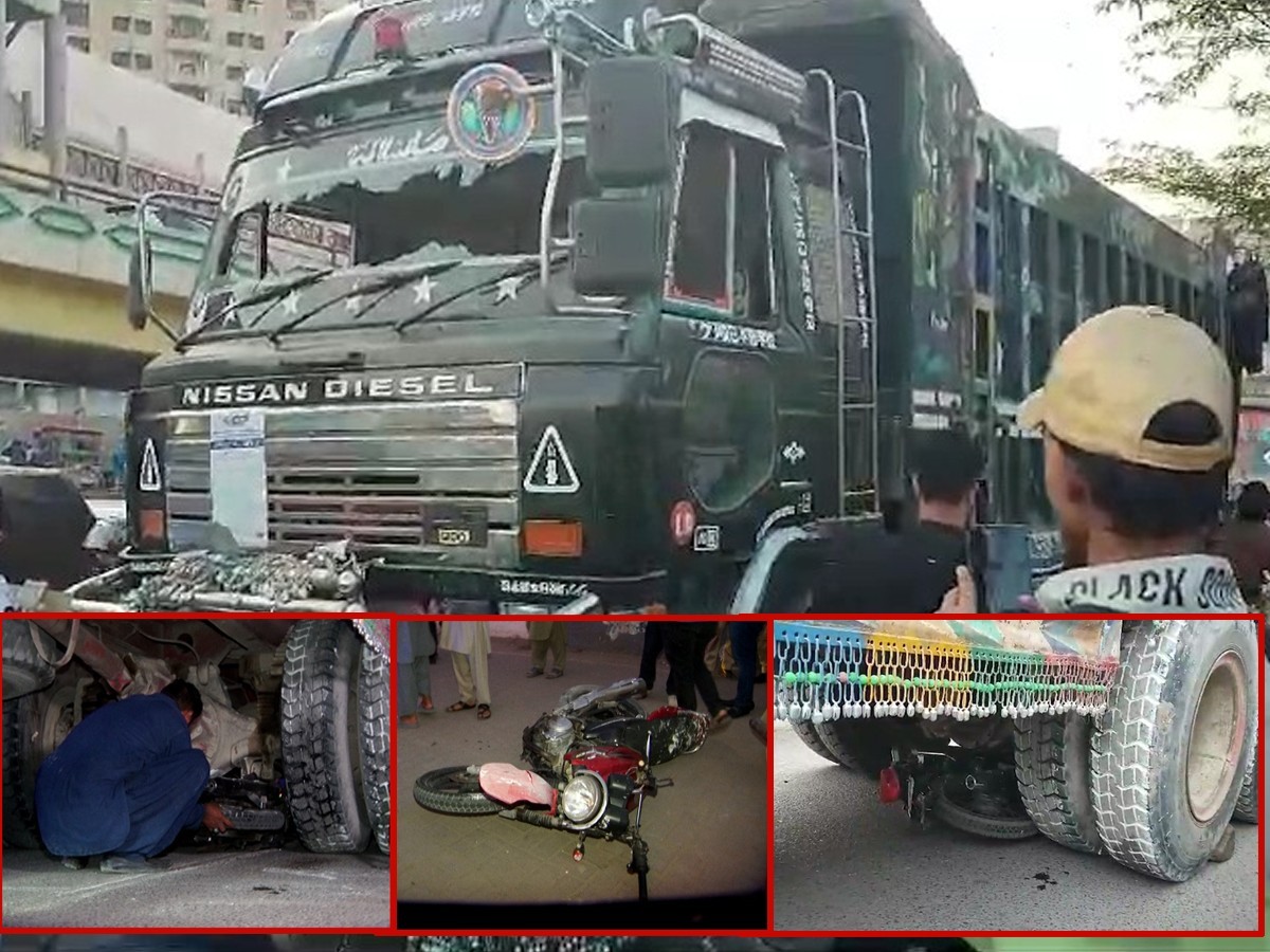 کراچی میں حادثے کے بعد ٹریلر ڈرائیور پر خاتون کی فائرنگ، عدالت نے جیل بھیج دیا