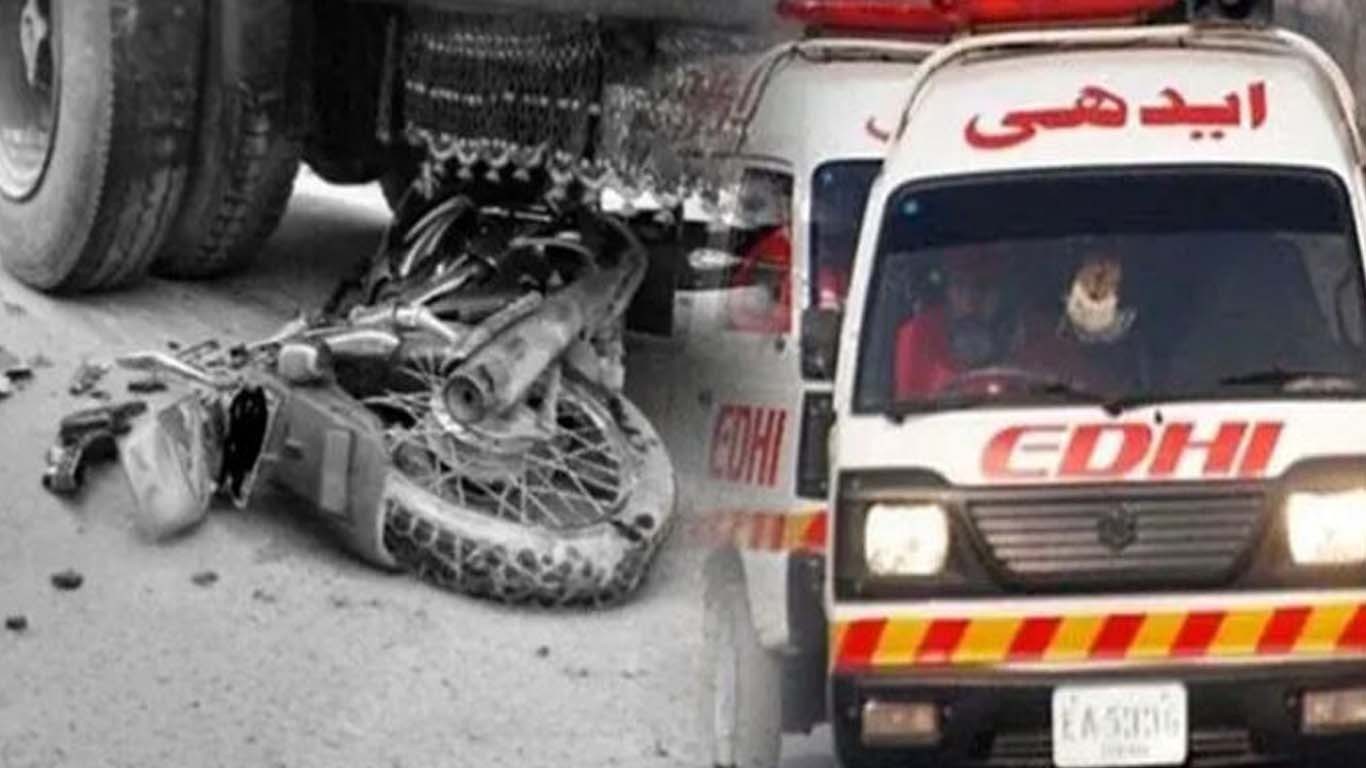 ویٹا چورنگی پر ٹریلر نے ایک اور موٹر سائیکل سوار کو موت کی نیند سلادیا