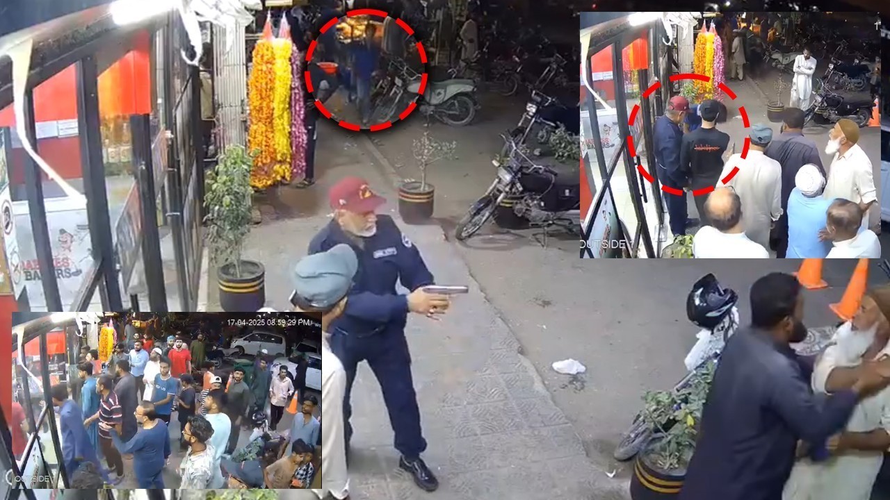 غیر ملکی فوڈ چین کے گارڈ نے نوجوان کو گولی مار دی