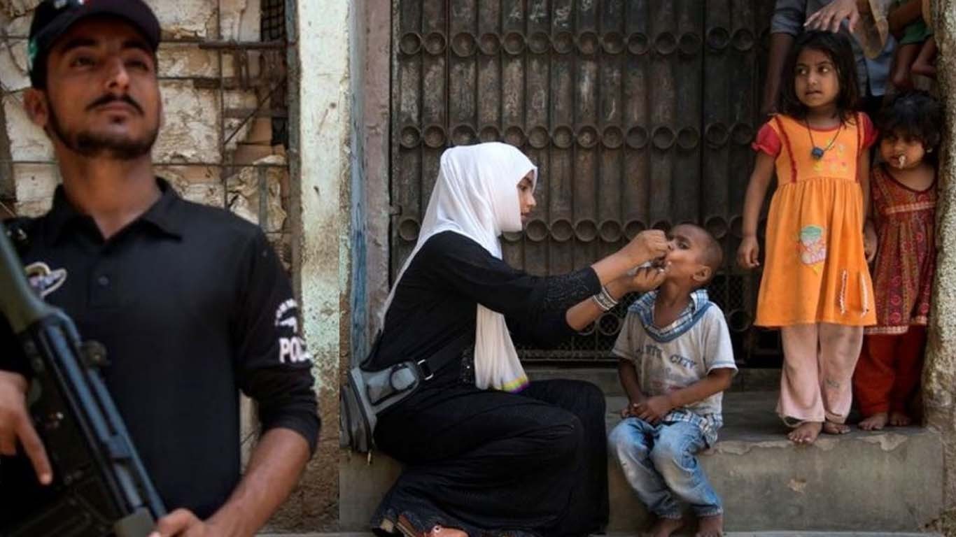 پولیو مہم کے دوران 37 ہزار سے زائد بچے قطرے پینے سے محروم رہ گئے