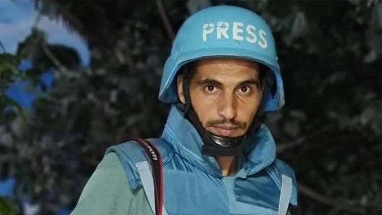 اسپتال میں زیر علاج صحافی اسرائیلی ڈرون حملے میں شہید