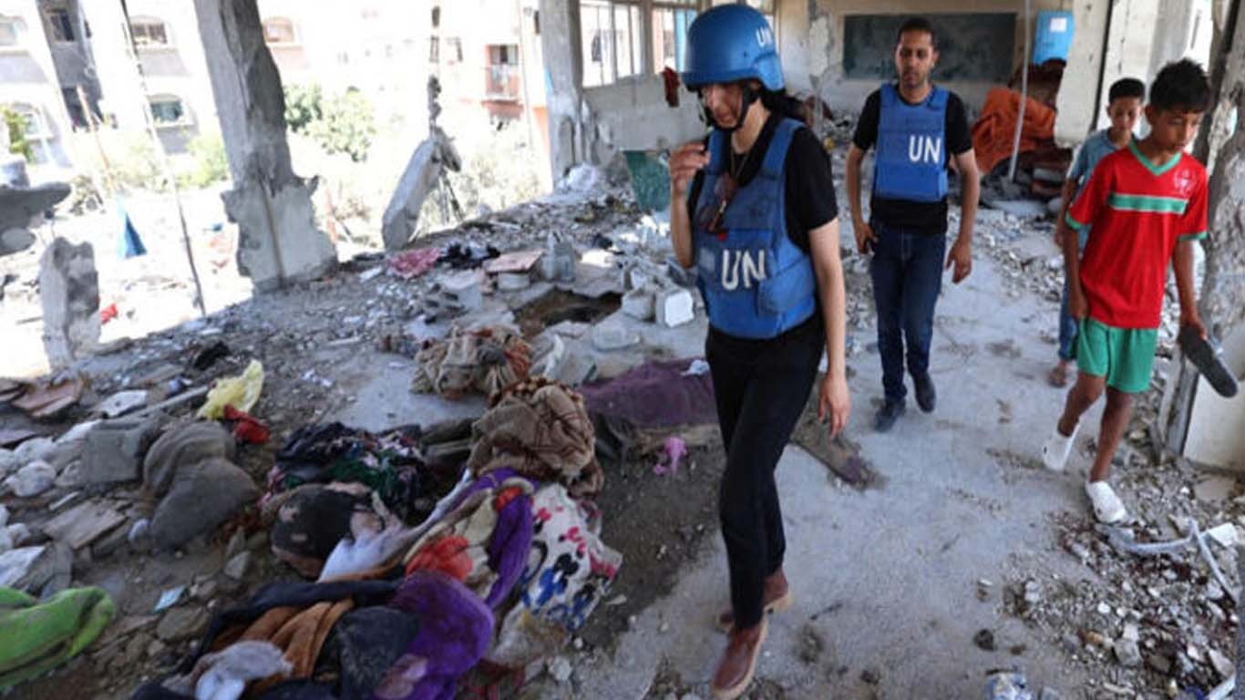 غزہ ،اسرائیلی حملوں میں 300 سے زائد اقوام متحدہ اہلکار شہید