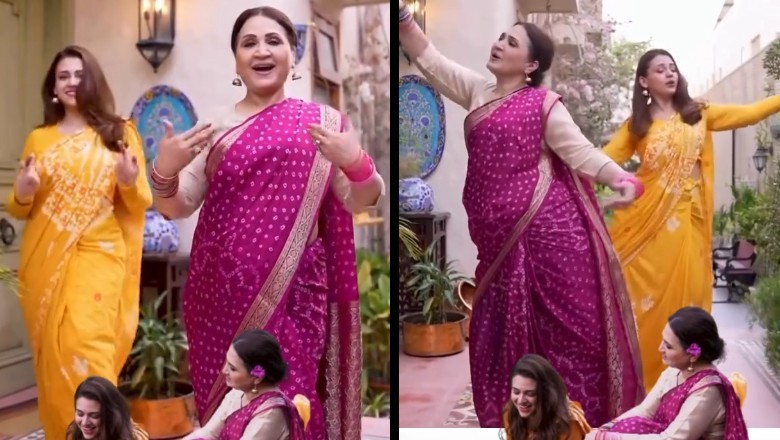 ماں بیٹی کی دلکش جوڑی: اسماء عباس اور زارا نور عباس کا ایک ساتھ رقص