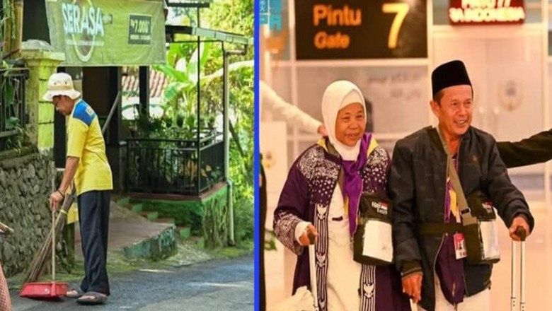 کچرہ جمع کرنے والے بزرگ 40 سال تک 20 روپے جمع کر کے اہلیہ کے ساتھ حج پر پہنچ گئے