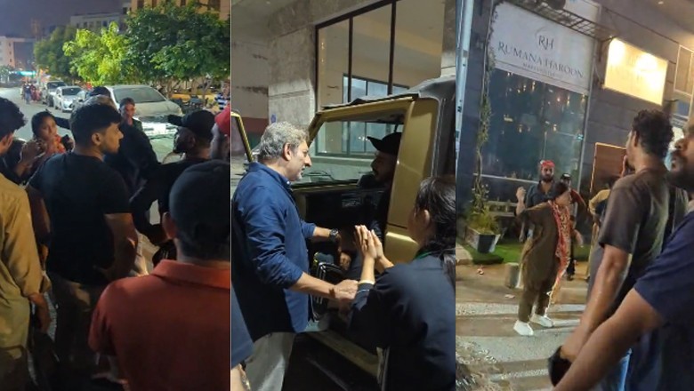 ڈیفنس میں بااثر افراد کا موٹرسائیکل سوار پر تشدد، بہن دہائیاں دیتی رہی