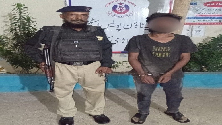 کراچی میں پولیس کا بروقت ایکشن، 8 سالہ بچی کو زیادتی سے بچا کر ملزم کو گرفتار کرلیا