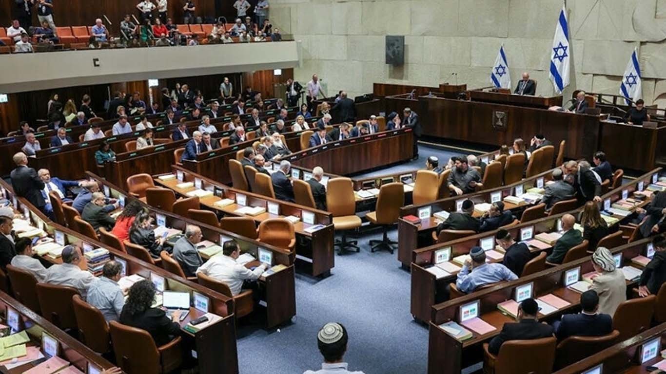 اسرائیلی پارلیمنٹ تحلیل کرنے کا بل مسترد