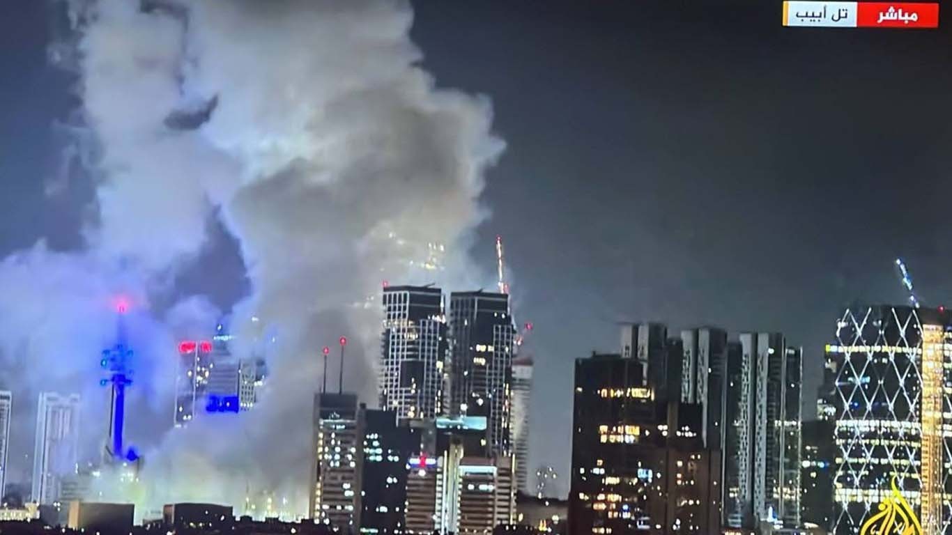 ایران نے اسرائیل پر میزائلوں کی برسات کردی