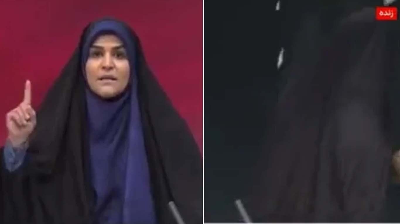 ایران کے سرکاری میڈیا چینل پر براہ راست کوریج کے دوران حملہ