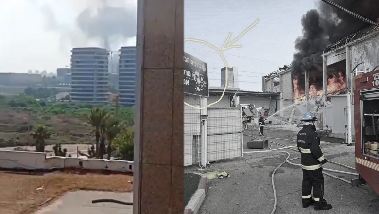 ایران کا موساد کے ہیڈ کوارٹر پر حملہ، عمارت میں آگ لگ گئی