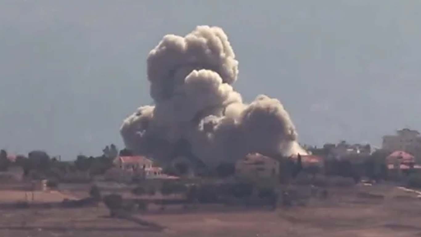 شمالی اسرائیل کے متعدد علاقے دھماکوں سے گونج اُٹھے