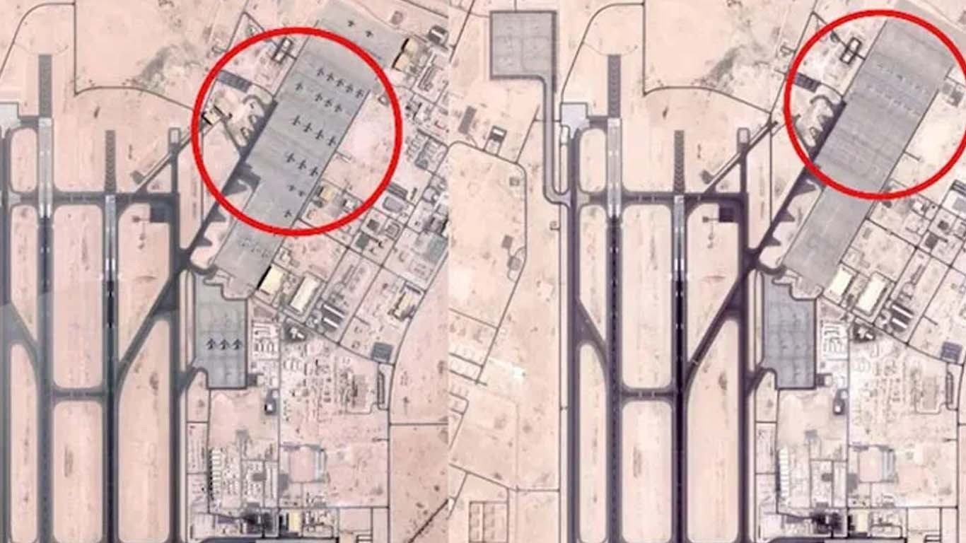 ایرانی حملوں کا خدشہ، امریکا نے قطر ایئربیس سے طیاروں کو ہٹا لیا