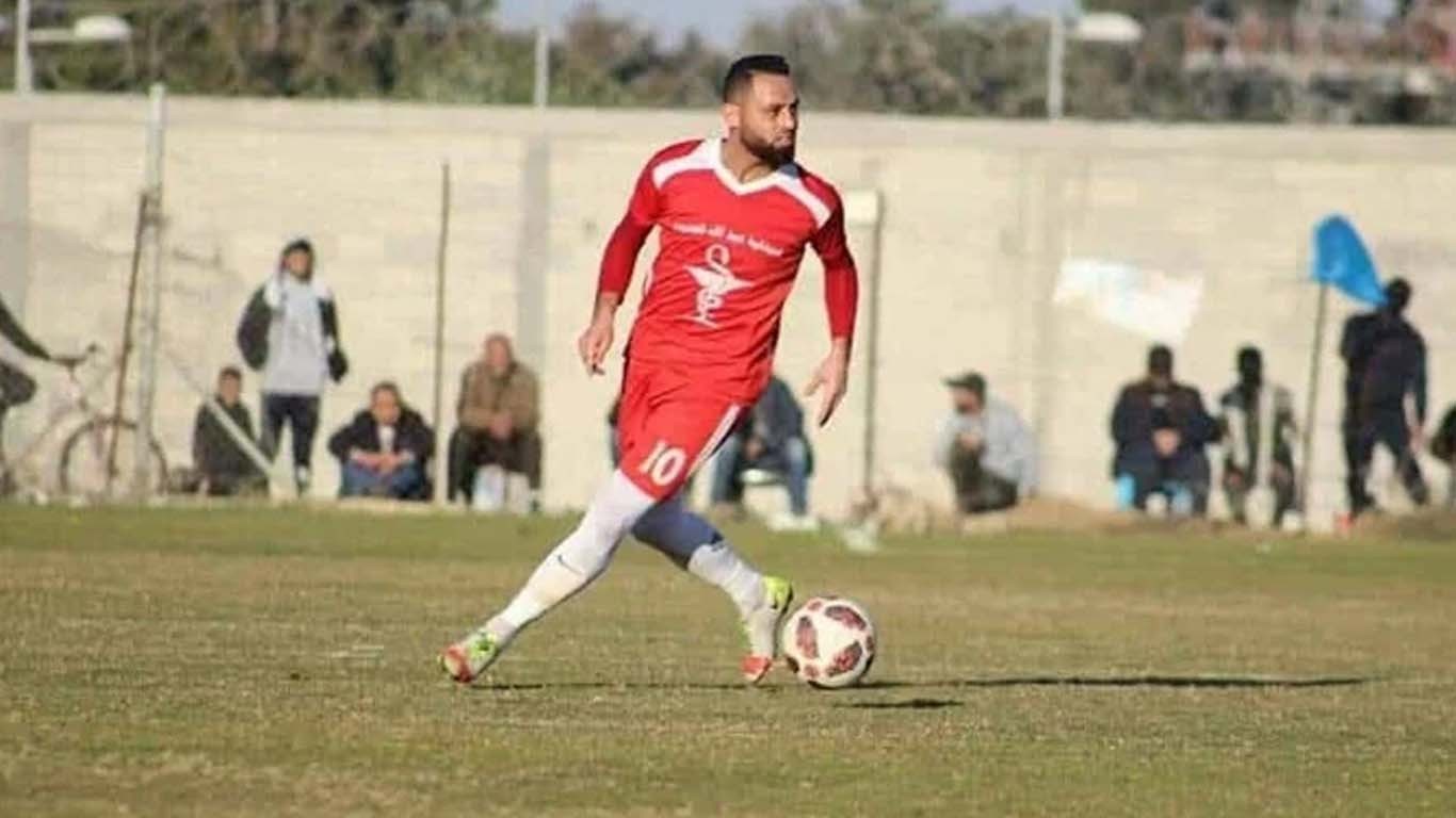 غزہ، اسرائیلی حملے میں فلسطینی فٹبالر شہید
