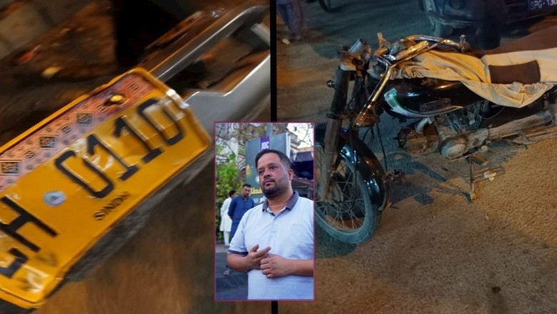 کراچی: انچولی کے قریب تیز رفتار ویگو ڈالے کی ٹکر سے 2 نوجوان زخمی، گاڑی ظفر عباس کی زیر ملکیت