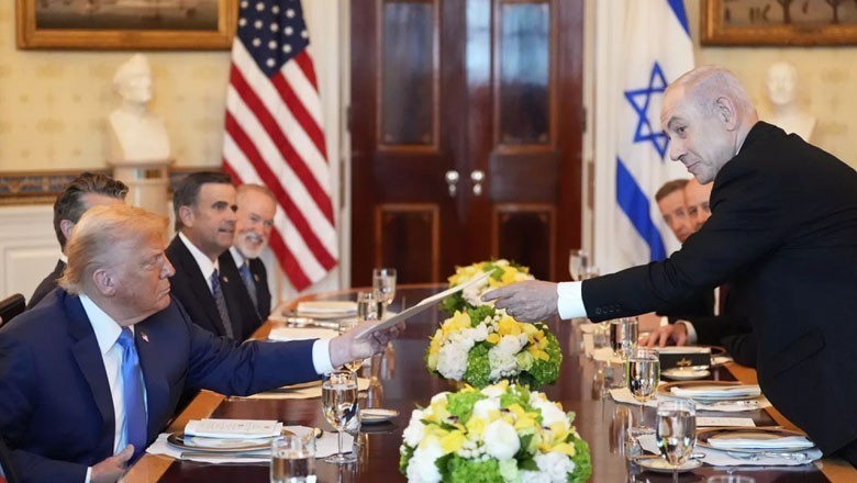 پاکستان کے بعد اسرائیل نے بھی ٹرمپ کو نوبل انعام کیلیے نامزد کر دیا