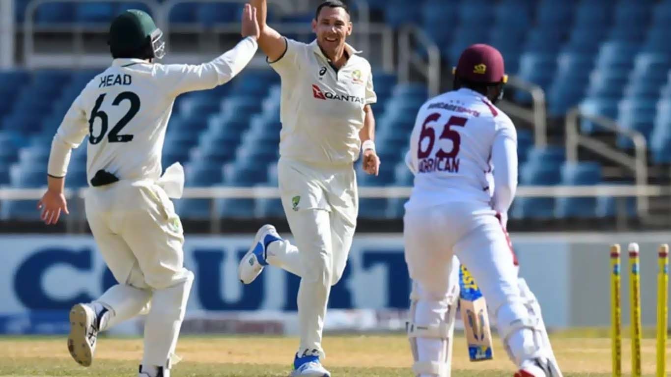 آسٹریلیا اور ویسٹ انڈیز کی ٹیسٹ سیریز میں کئی ریکارڈ بن گئے