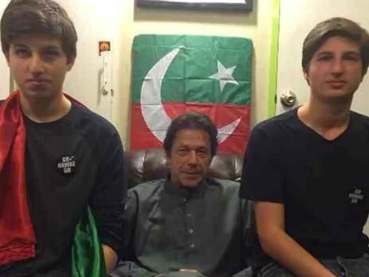 عمران خان نے اپنے بچوں کو پاکستان آکر تحریک کی قیادت کرنے سے روک دیا