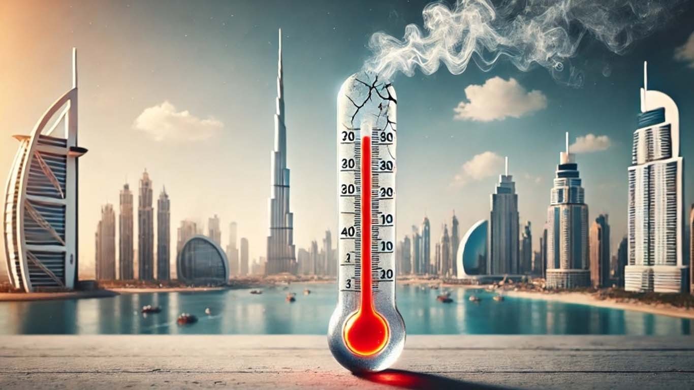 یو اے ای میں شدید گرمی کی لہر، پارہ 51 ڈگری سے تجاوز