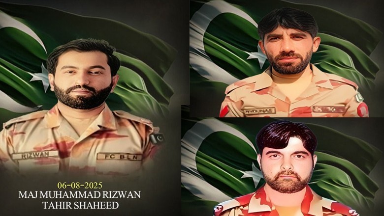 مستونگ میں دہشت گردوں کے حملے میں میجر سمیت پاک فوج کے 3 جوان شہید