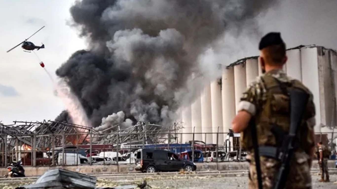 لبنان، اسلحہ ڈپو میں دھماکہ، 6 فوجی اہلکار جاں بحق