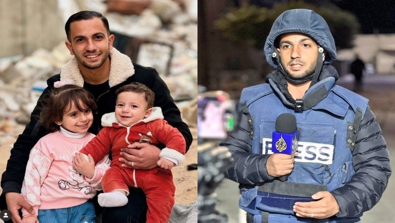 اسرائیلی حملے میں دلیر فلسطینی صحافی 6 ساتھیوں سمیت شہید