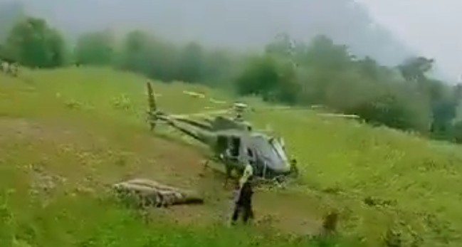 خیبرپختونخوا میں ریسکیو کیلیے بھیجا گیا ہیلی کاپٹر تباہ، 5 شہید