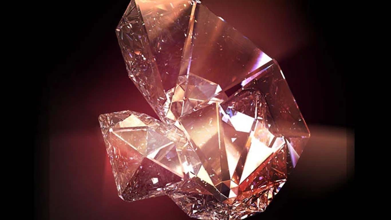 شہابی پتھر میں پایا جانے والا ہیرا تجربہ گاہ میں تیار