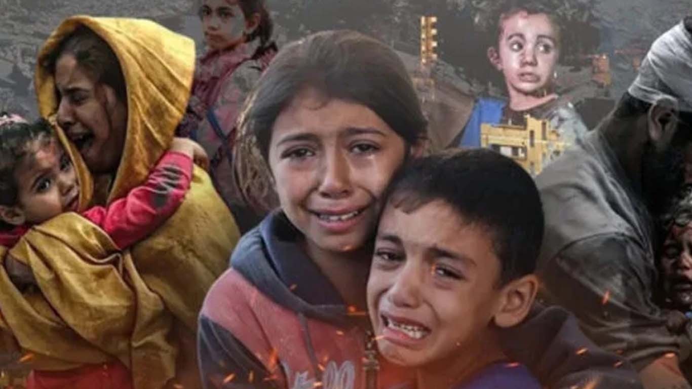 غزہ میں اسرائیلی فوجی کارروائیوں میں 18 ہزار 885 بچے شہید