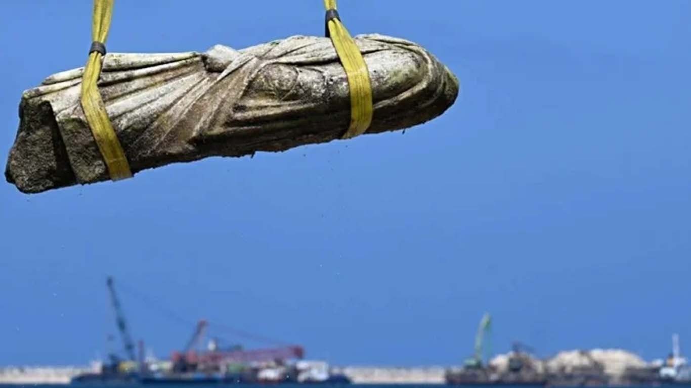 سکندریہ سے 2 ہزار سال پرانے شہر کے کھنڈرات دریافت