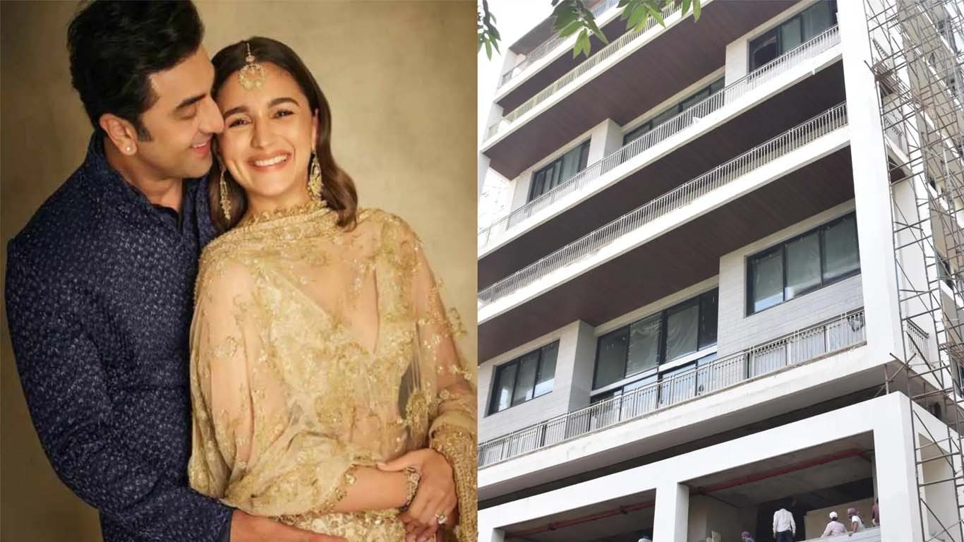 رنبیر کپور اور عالیہ بھٹ کی ممبئی میں عالیشان کوٹھی تیار ، قیمت جان کر ہر کوئی حیران
