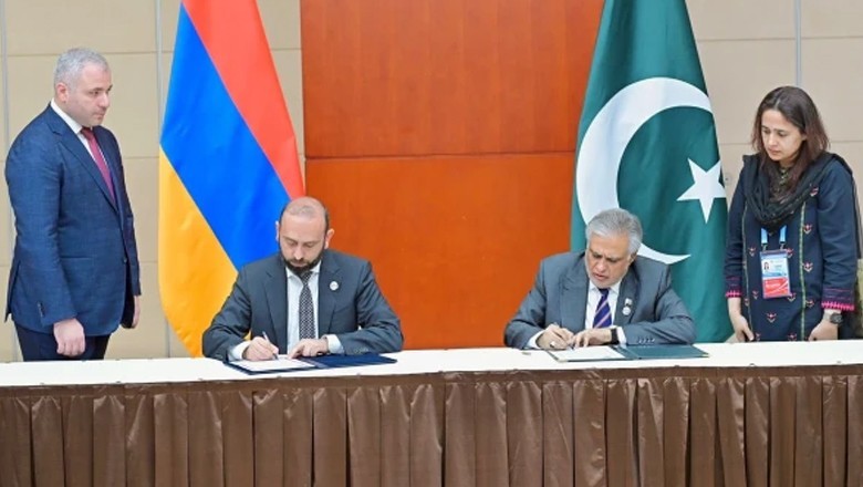 پاکستان اور آرمینیا کے درمیان سفارتی تعلقات قائم