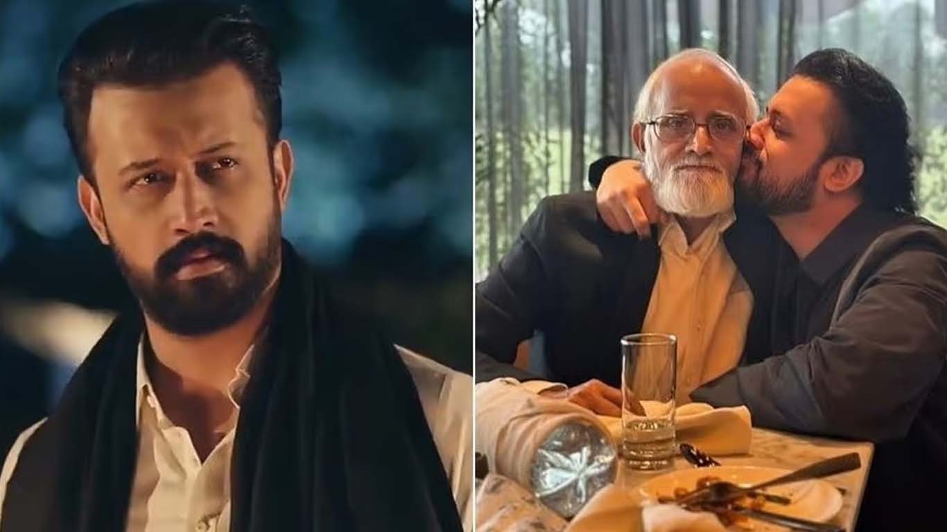 عاطف اسلم نے والد کے انتقال کے بعد تنقید کرنے والوں کو جواب دیدیا