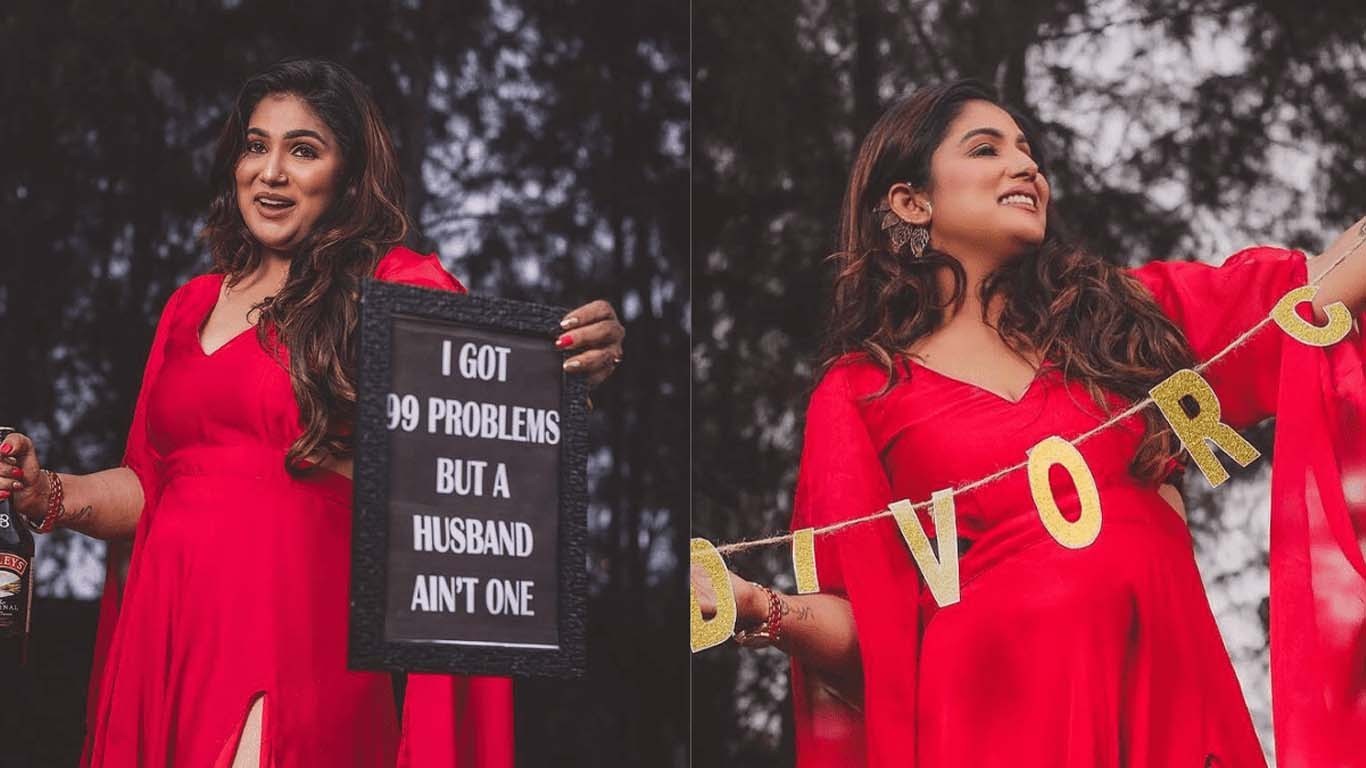 طلاق کی خوشی میں اداکارہ کا جشن، سوشل میڈیا کی زینت بن گیا