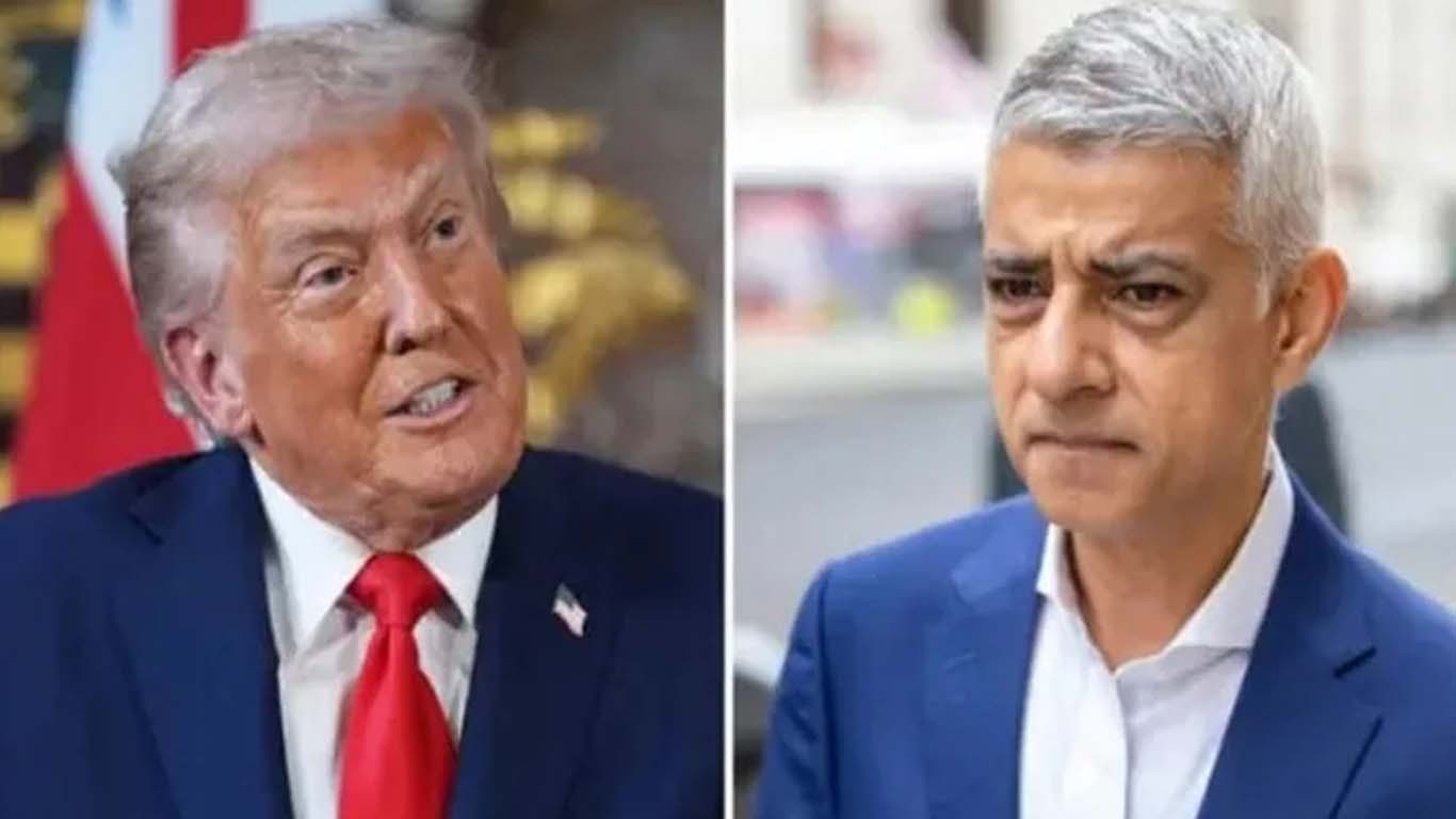 میئر لندن صادق خان کو ایک عرصہ سے پسند نہیں کرتا، صدر ٹرمپ
