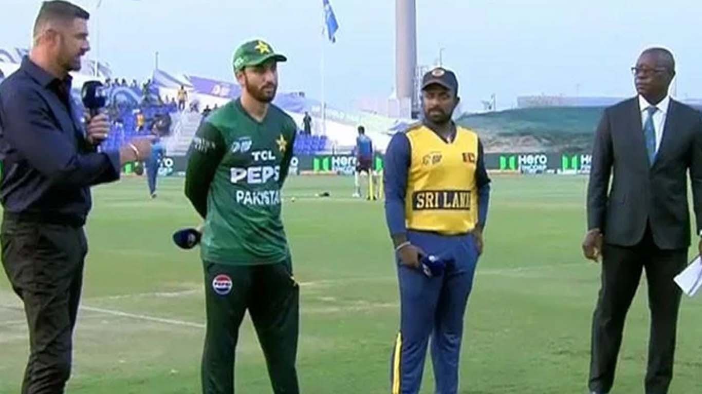 ایشیا کپ سپر فور مرحلہ، پاکستان کا سری لنکا کیخلاف ٹاس جیت کر فیلڈنگ کا فیصلہ