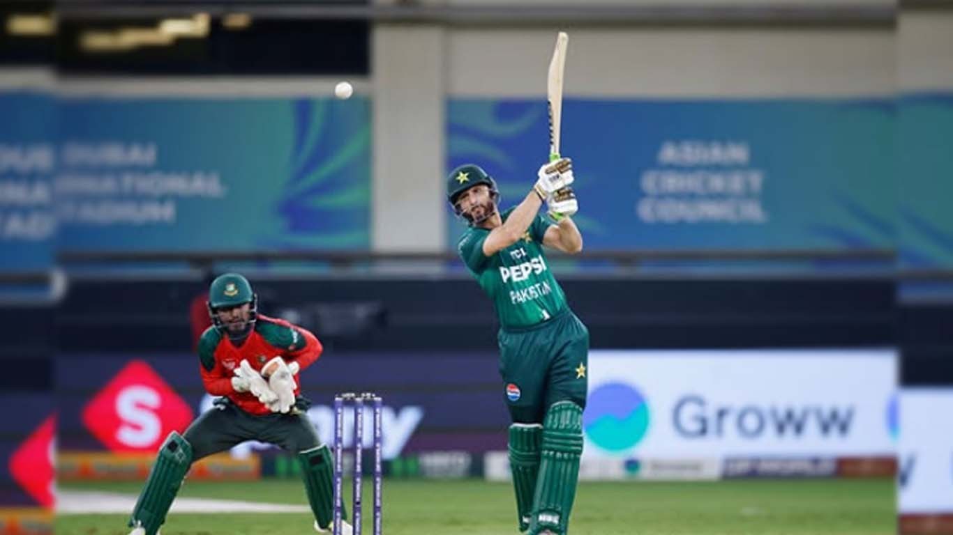 ایشیا کپ: پاکستان نے  بنگلا دیش کو جیت کے لئے 136 رنز کا ہدف دیدیا