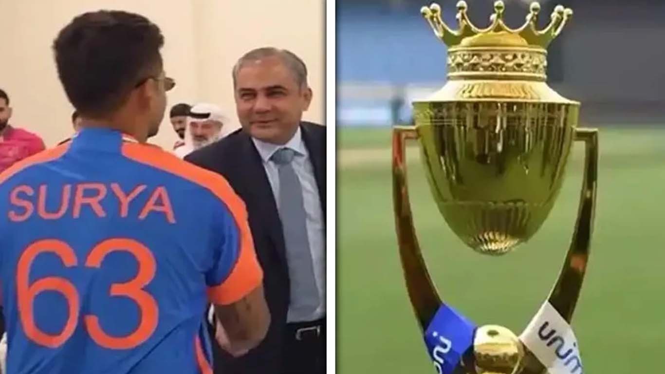 محسن نقوی نے ٹرافی دی تو سوریا کمار یادوو وصول نہیں کریں گے، بھارتی میڈیا