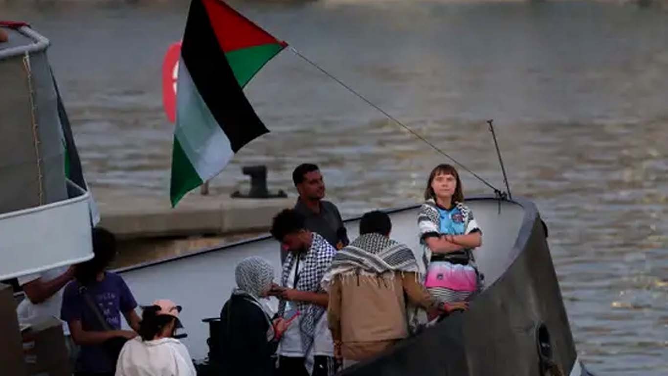 فلوٹیلا میں سوار برازیلین انسانی حقوق کارکن کا آڈیو پیغام سامنے آگیا