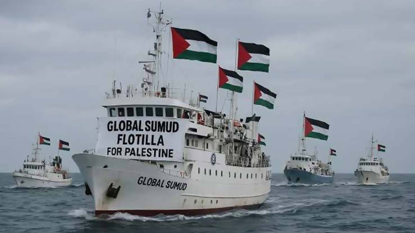 گلوبل صمود فلوٹیلا کے قافلے کو اسرائیلی دھمکیاں، برازیل کا سخت رد عمل