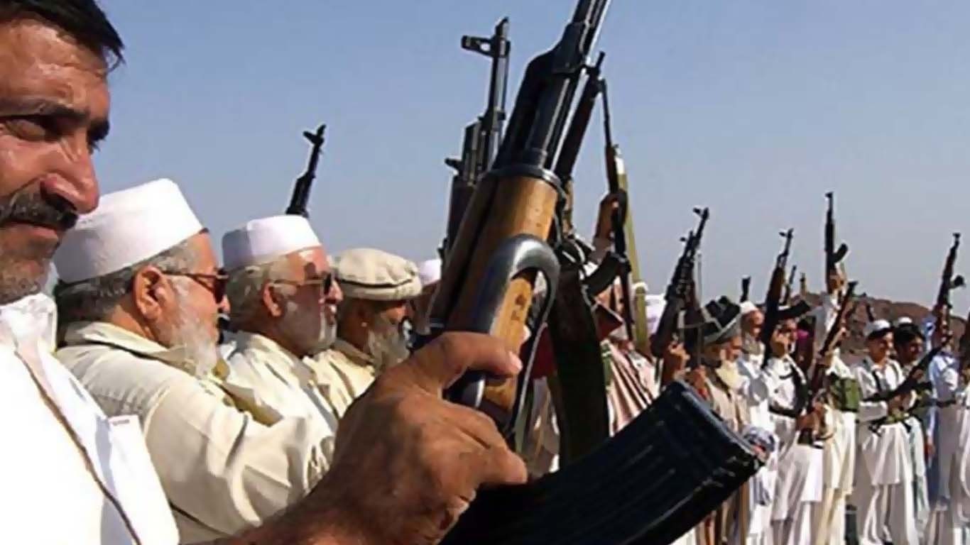 قبائلی عوام کا دہشت گردوں کے خلاف ہتھیار اٹھانے کا اعلان