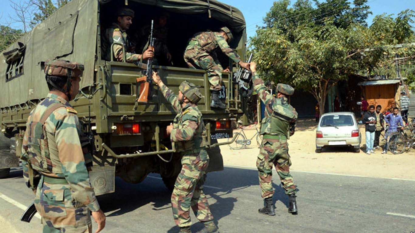 آسام میں باغی سرگرم، ایک سال میں35  بھارتی فوجی ہلاک