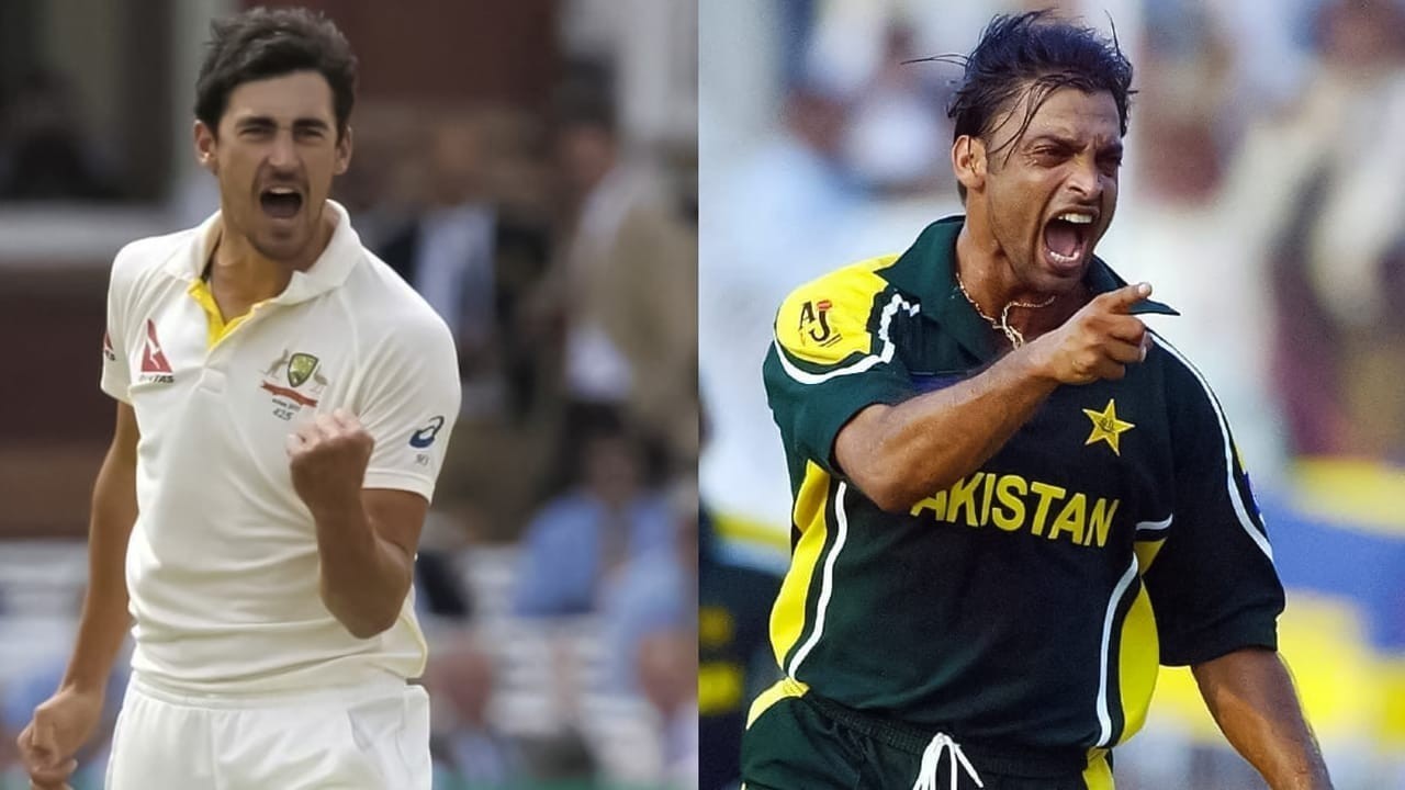 مچل اسٹارک شعیب اختر کا تیز ترین بول کرانے ریکارڈ نہ توڑ سکے