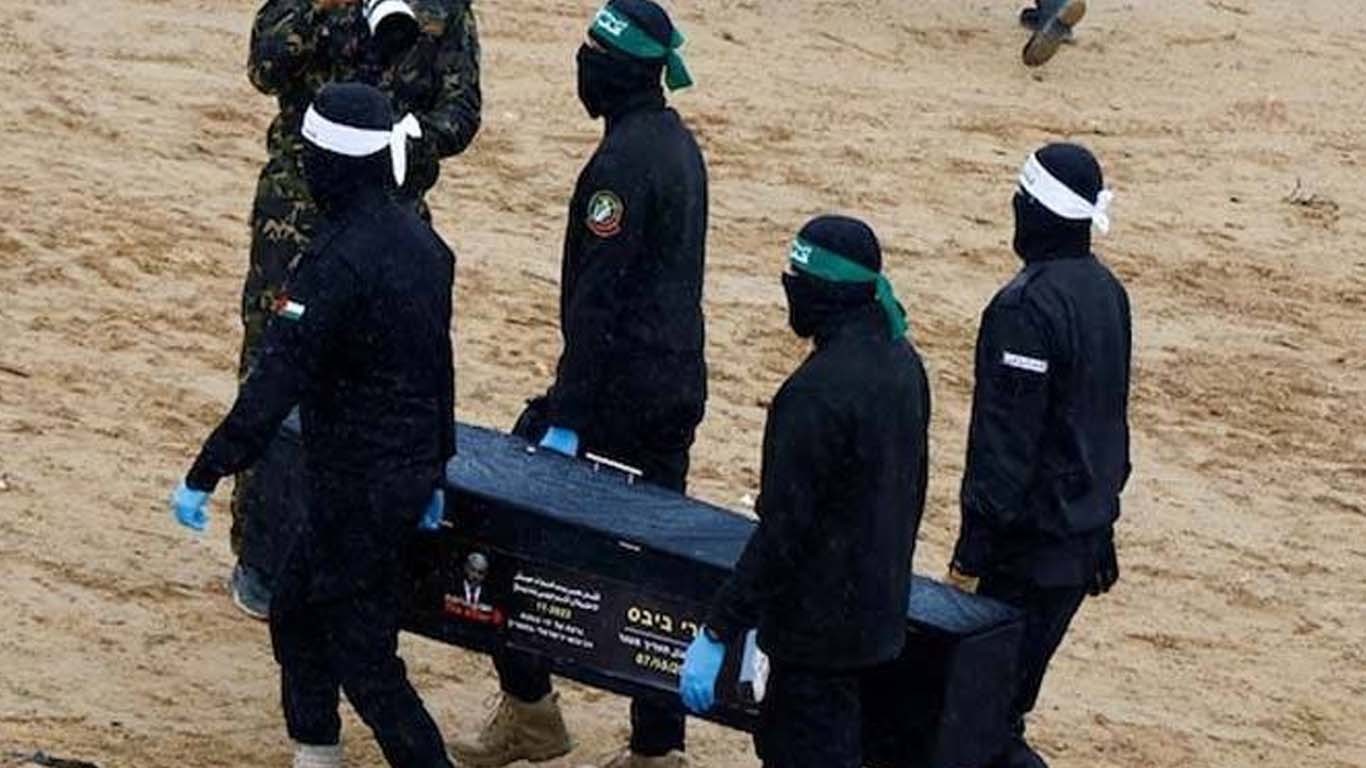 حماس نے مزید 3 یرغمالیوں کی لاشیں اسرائیل کے حوالے کردیں