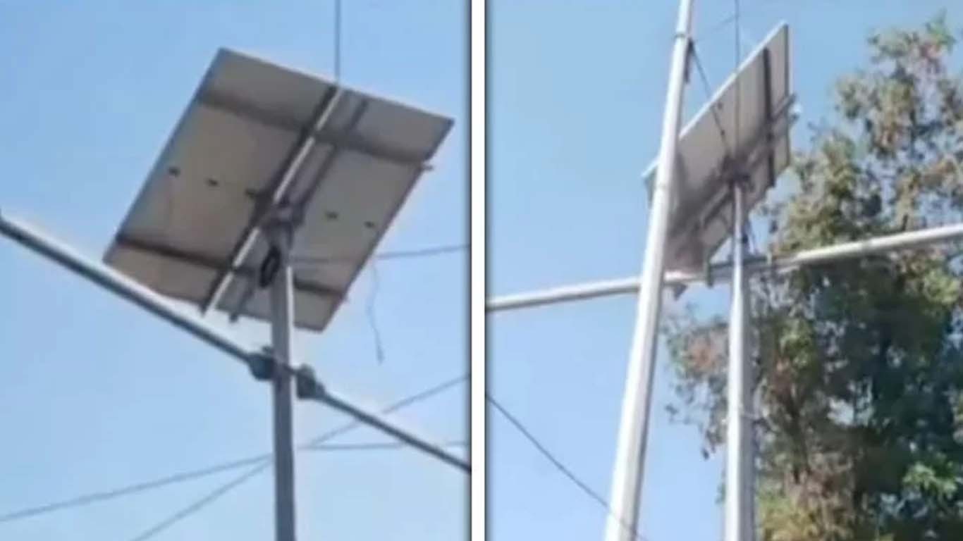 بلاول ہائوس کے قریب سیف سٹی کیمرے کا ڈسٹری بیوشن باکس چوری